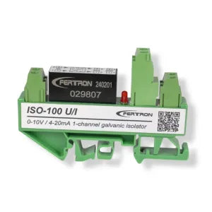AISLADOR GALVÁNICO DE SEÑAL, 1 CANAL ISO-100 U/U FERTRON