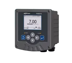 MEDIDOR / TRANSMISOR DE pH/ORP PHM0033 2 ENTRADAS ANALÁOGICAS, 2 SALIDAS ANALÓGICAS PARA TRANSMISIÓN 4-20 mA, 3 SALIDAS DIGITALES A RELÉ, COMUNICACIÓN MODBUS – Fertron