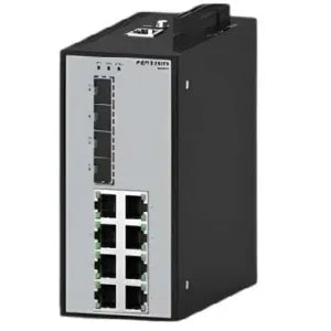 SWITCH GESTIONABLE LAYER 3 TIPO RIEL DIN DE 12 PUERTOS GIGABIT DE NIVEL INDUSTRIAL SH9212 FERTRON