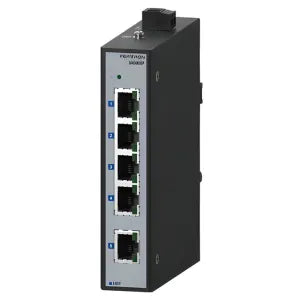 SWITCH NO GESTIONADO DE 5 PUERTOS 100M POE+ CON MONTAJE EN RIEL DIN DE NIVEL INDUSTRIAL SH3005P FERTRON