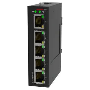 SWITCH NO GESTIONADO DE 5 PUERTOS FULL GIGABIT CON MONTAJE EN RIEL DIN DE NIVEL INDUSTRIAL SSH3205 FERTRON