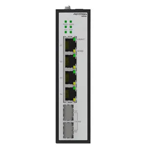 SWITCH NO GESTIONADO DE 6 PUERTOS 10G CON MONTAJE EN RIEL DIN DE NIVEL INDUSTRIAL SH3306 FERTRON