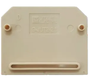 TAPA PARA BORNE DE PASO DOBLE 4MM. MOD G-SUT2-4/2 FERTRON